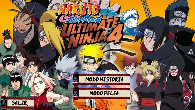 naruto shippuden ultimate ninja storm 4 ISO PS2