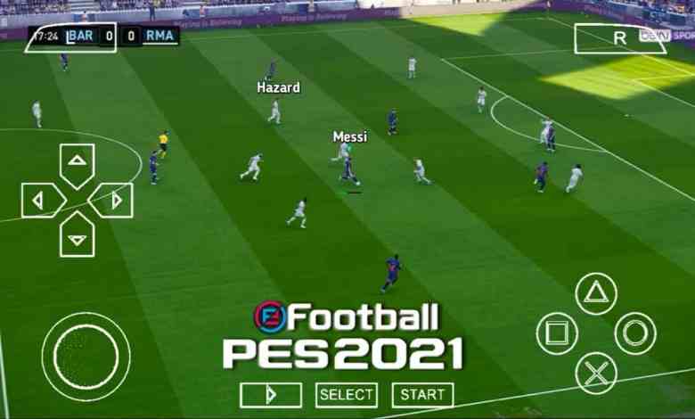Pes 2021 ppsspp Android gratuit